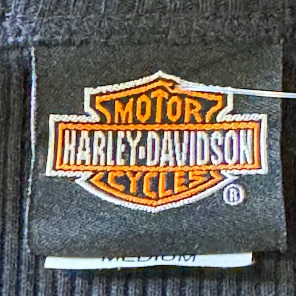 Harley Davidson Size Medium Thermal Base Layer Long Sleeve Shirt Austin Texas HD - Picture 5 of 6